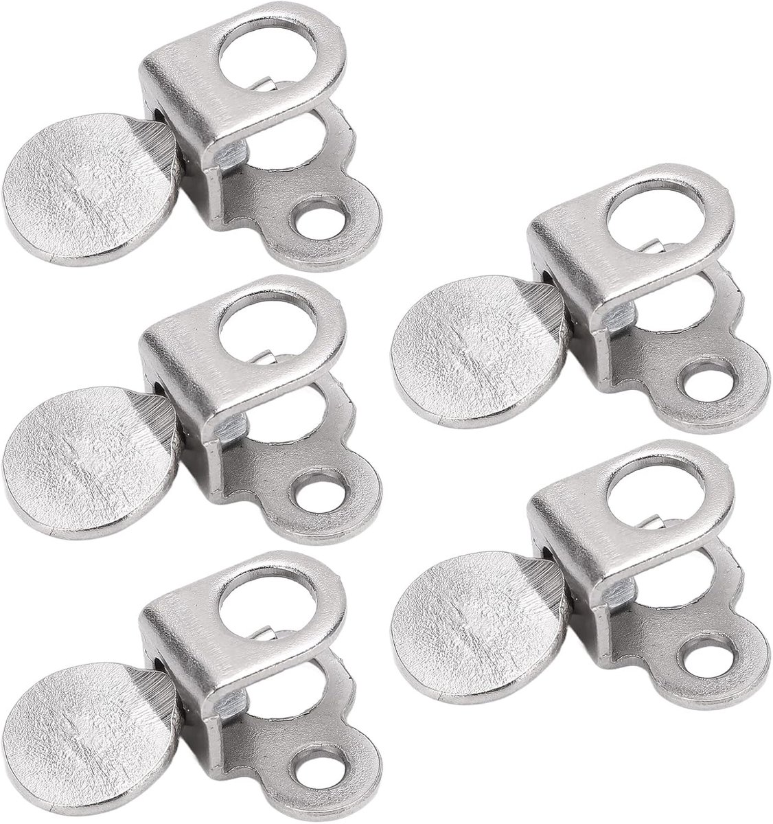 SnelShoppen - 5Pcs Naaldklem RVS Naaldhouder Stalen Naaldcollet Vervangingshouder voor Naaimachine, Ideaal voor Huidige Projecten en Reparaties