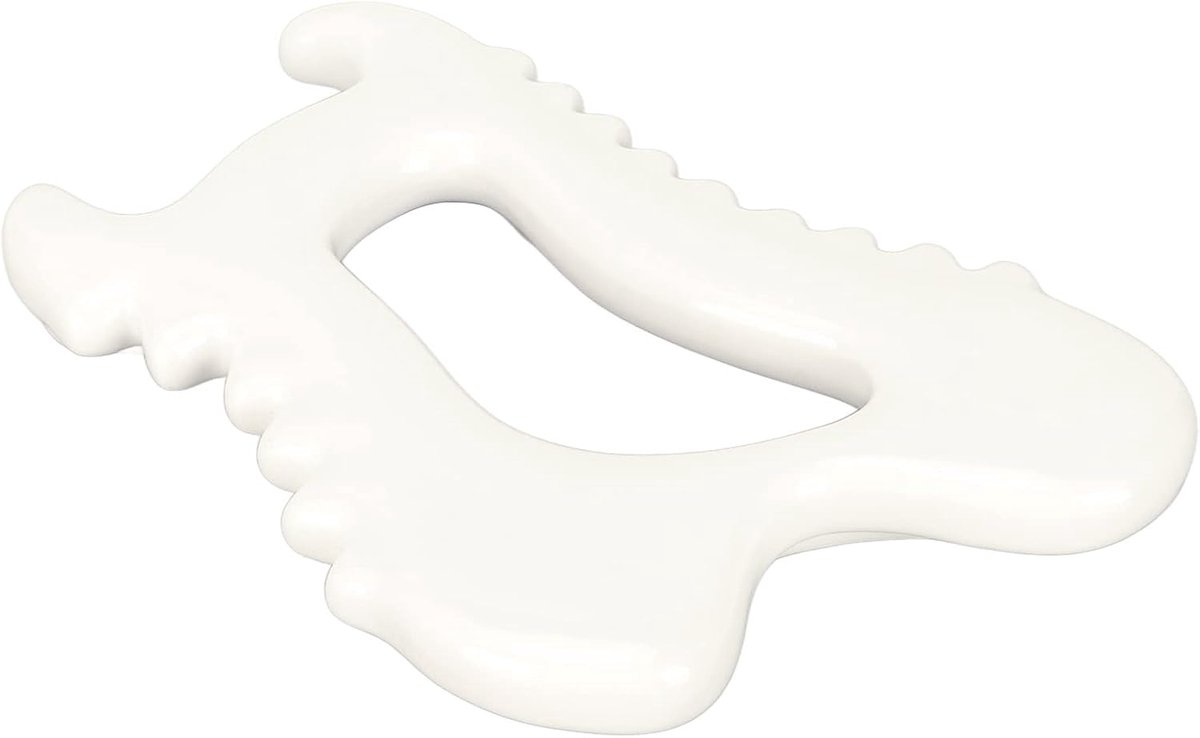 SnelShoppen - Gua Sha Massage Scraping Tool Keramisch Antistatisch voor Lichaam en Gezicht - Heat Conduction en Tissue Mobilisatie - Massage Tool voor