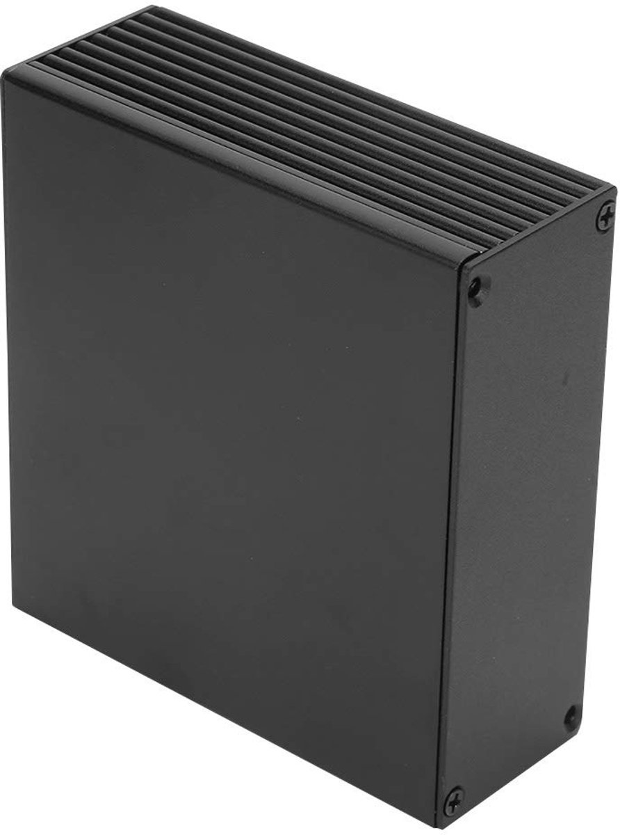 SnelShoppen - Instrumentenkast Elektronische Projectdoos Behuizing Aluminium Printplaat Koelbox DIY Elektronische Projecten en Laboratorium Koelbehält