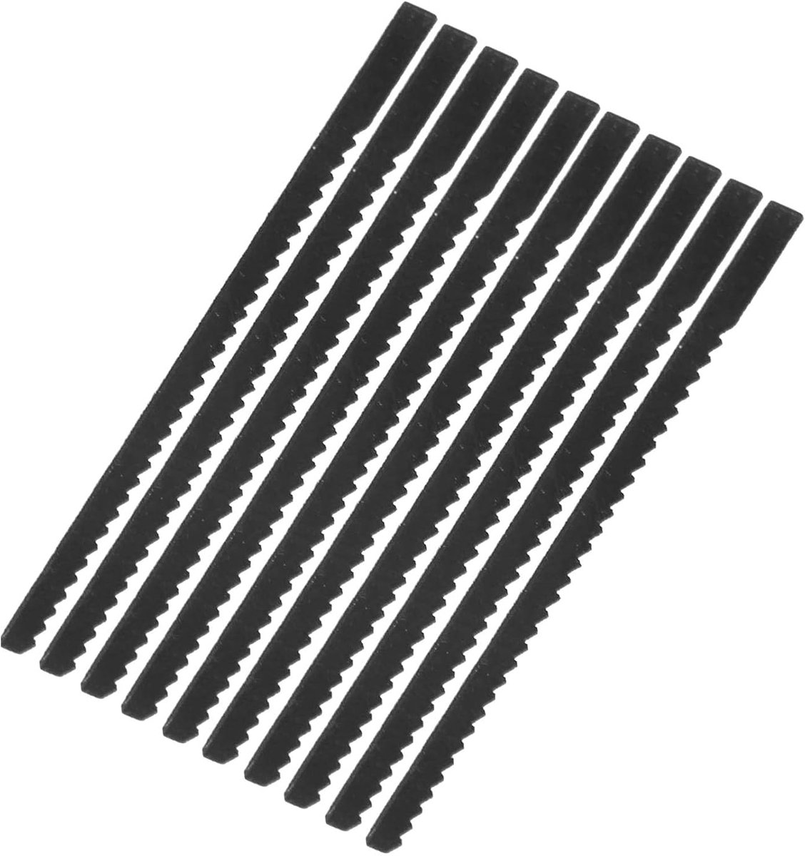 SnelShoppen - 10 Stuks Z060 Decoupeerzaagbladen voor Mini Decoupeerzaag, Hoogwaardige Snijaccessoires voor Houtbewerking, Eenvoudig te Installeren en