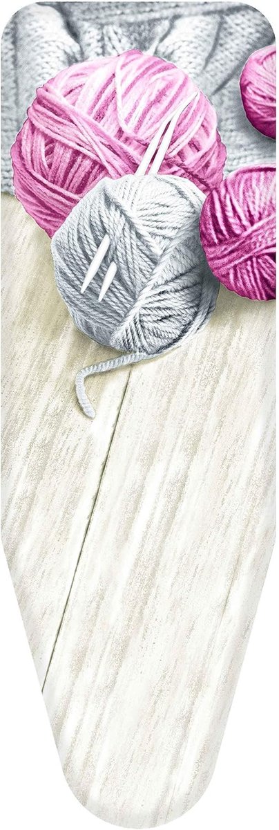 ROSA strijkdoek | Reservehoes 2-laags met clip voor strijkplank | Made in Italy