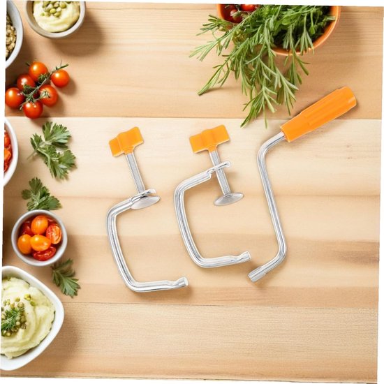 Pastamachine Handvat - Deegroller Klem - Pasta Maken - Universeel Compatibel - 18 x 12 x 2.4 cm - Diverse kleuren van Pastamachine — afbeelding 3