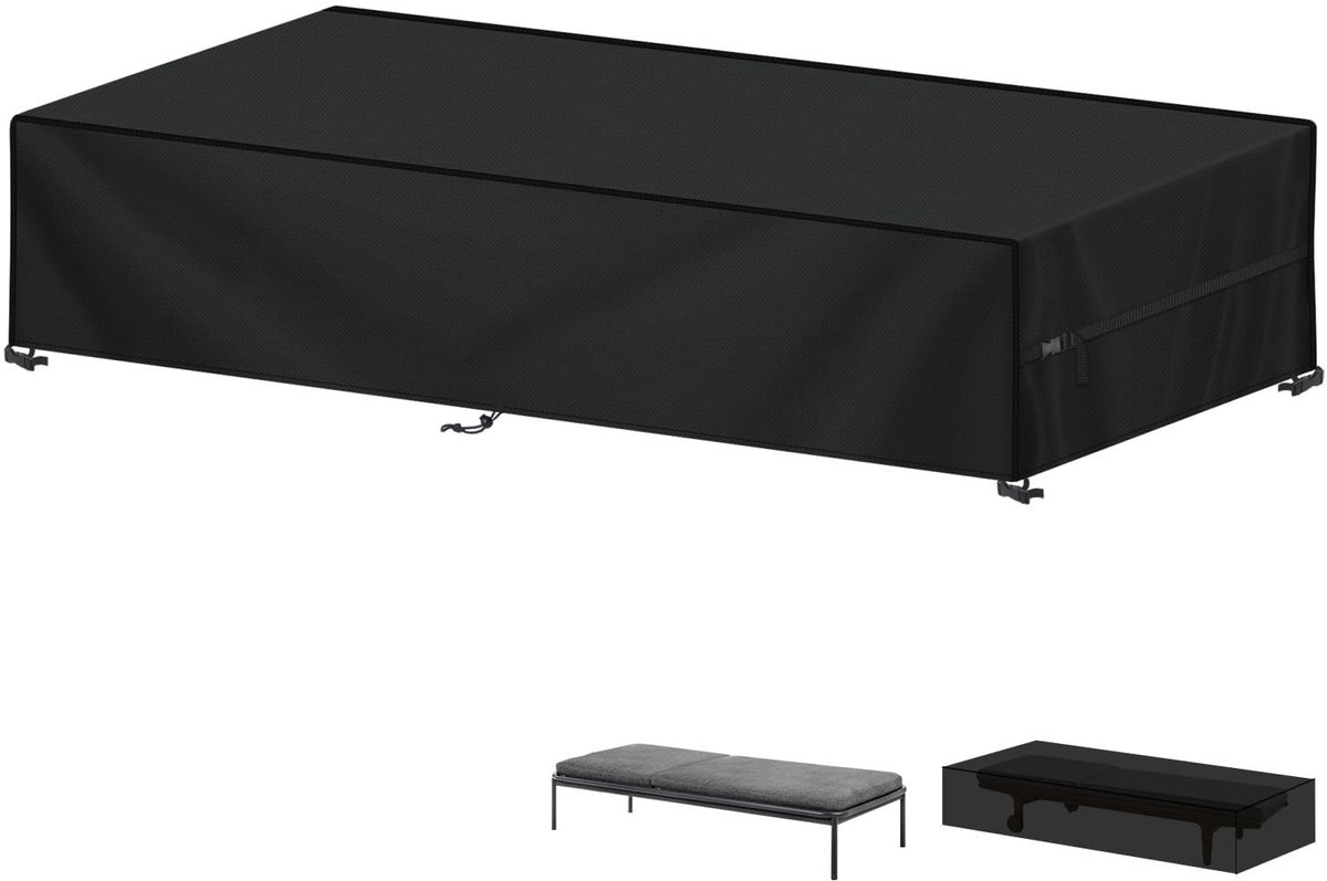 Omgoods - Ligstoelhoes Waterdichte Bescherming voor Ligstoelen 218x77x55cm