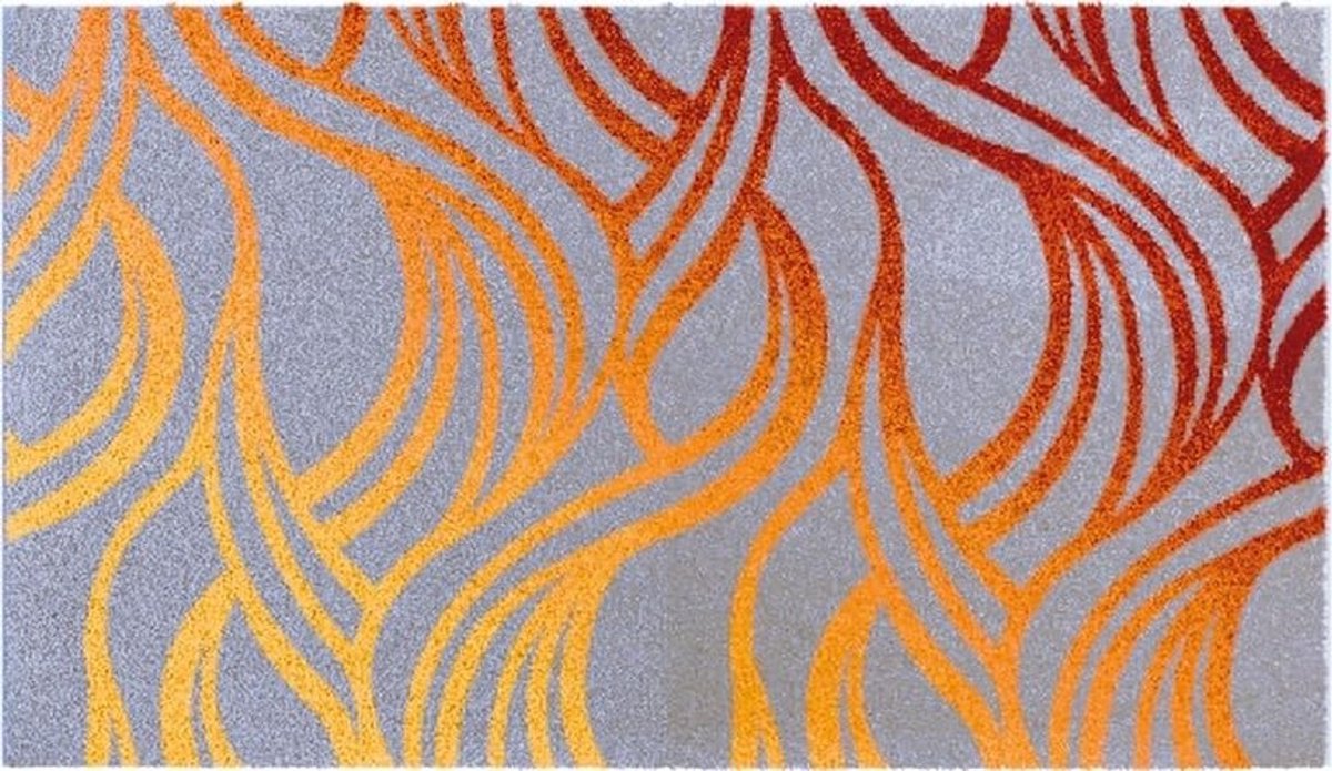 Omgoods - Badmat 60x100 cm Oranje van Zacht Polyacryl