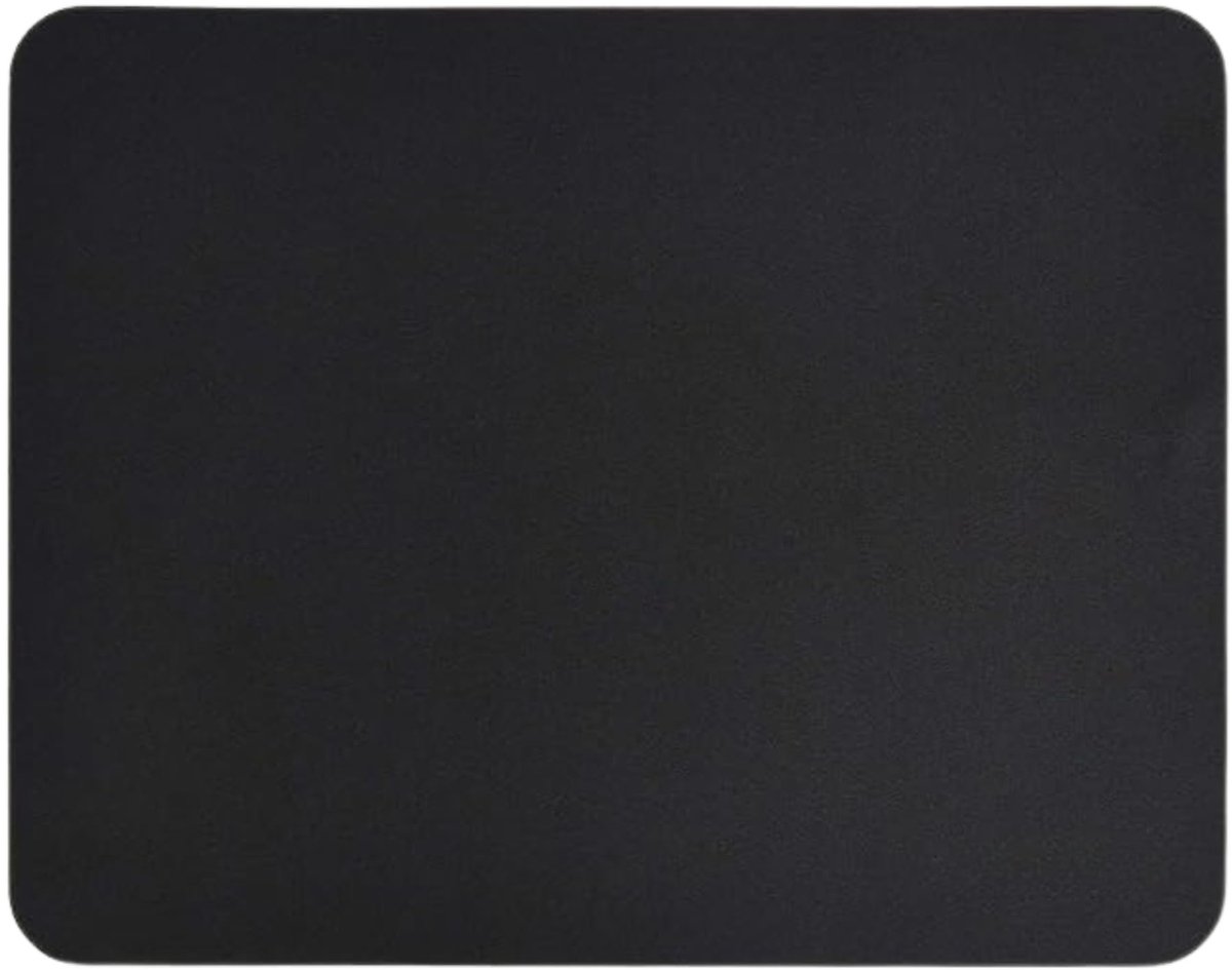 Omgoods - Premium Mouse Pad met Gestikte Randen en Antislip Rubber Basis 25 x 21 cm