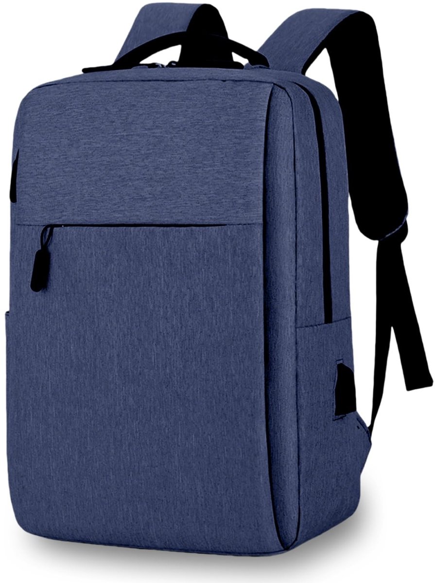 Omgoods - 15.6 Inch Laptop Rugzak met USB Oplaadpoort