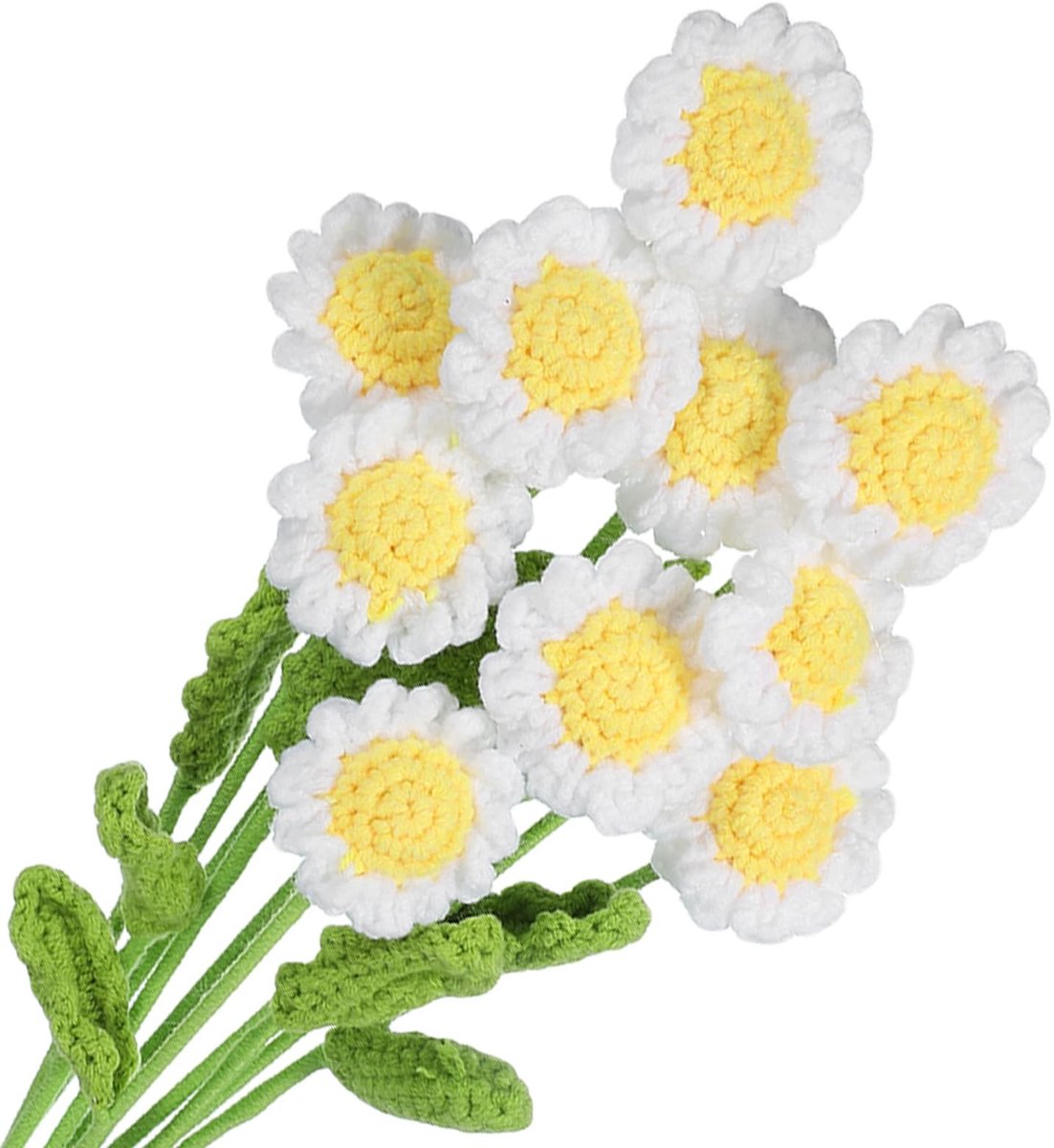 Omgoods - Handgemaakte Gehaakte Bloemen voor Decoratie