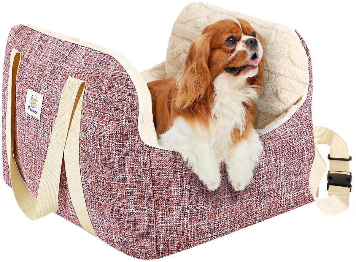 Omgoods - Hond Autostoeltje voor Kleine Honden met Veiligheidsriem