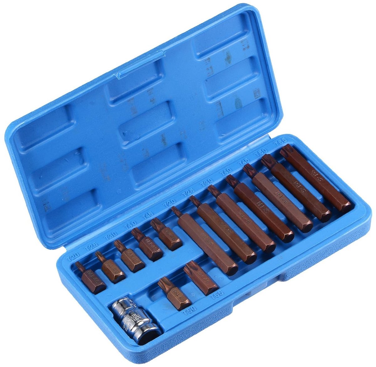 Omgoods - Torx Bit Socket Set met 15 Stuks voor Auto en Mechanica