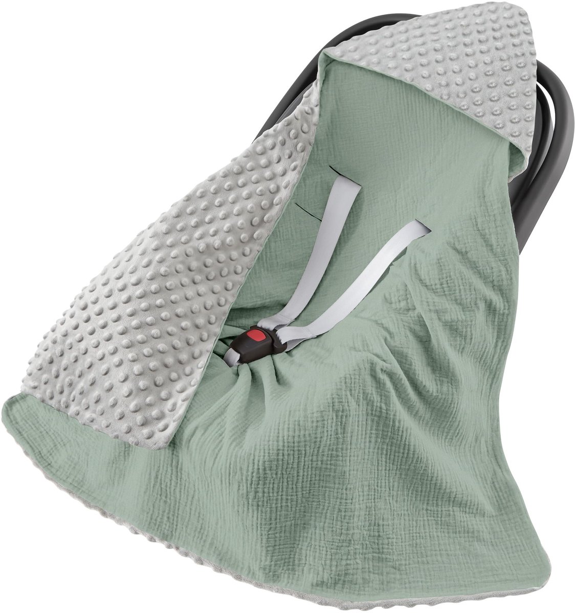 Omgoods - Universele Baby Wikkeldeken 90 x 90 cm voor Kinderwagens