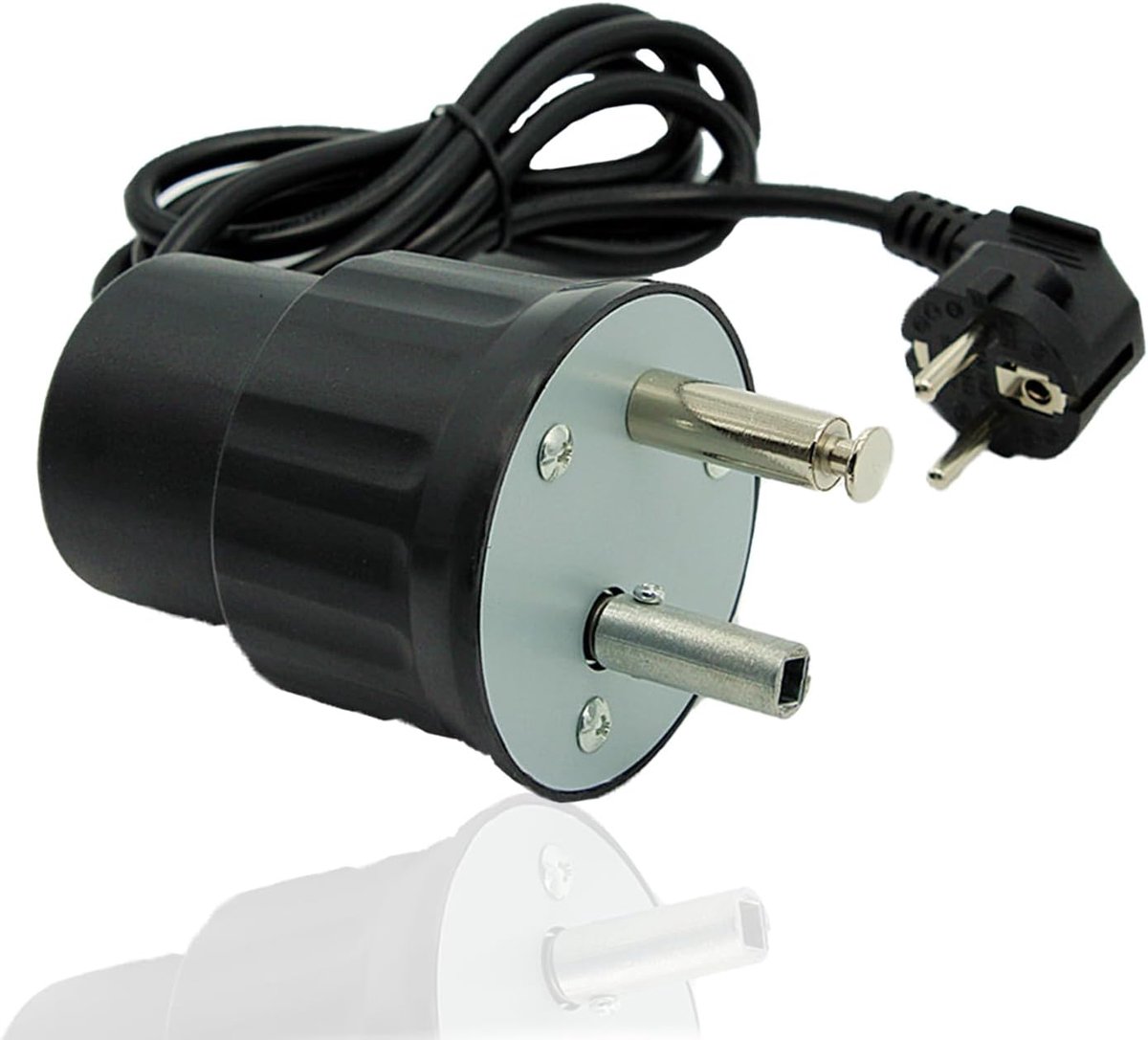 Grillmotor FD801B ABS barbecue rotator motor grill elektrische machine outdoor BBQ gereedschap accessoires EU stekker 250V BBQ motor barbecue grill motor (zwart)