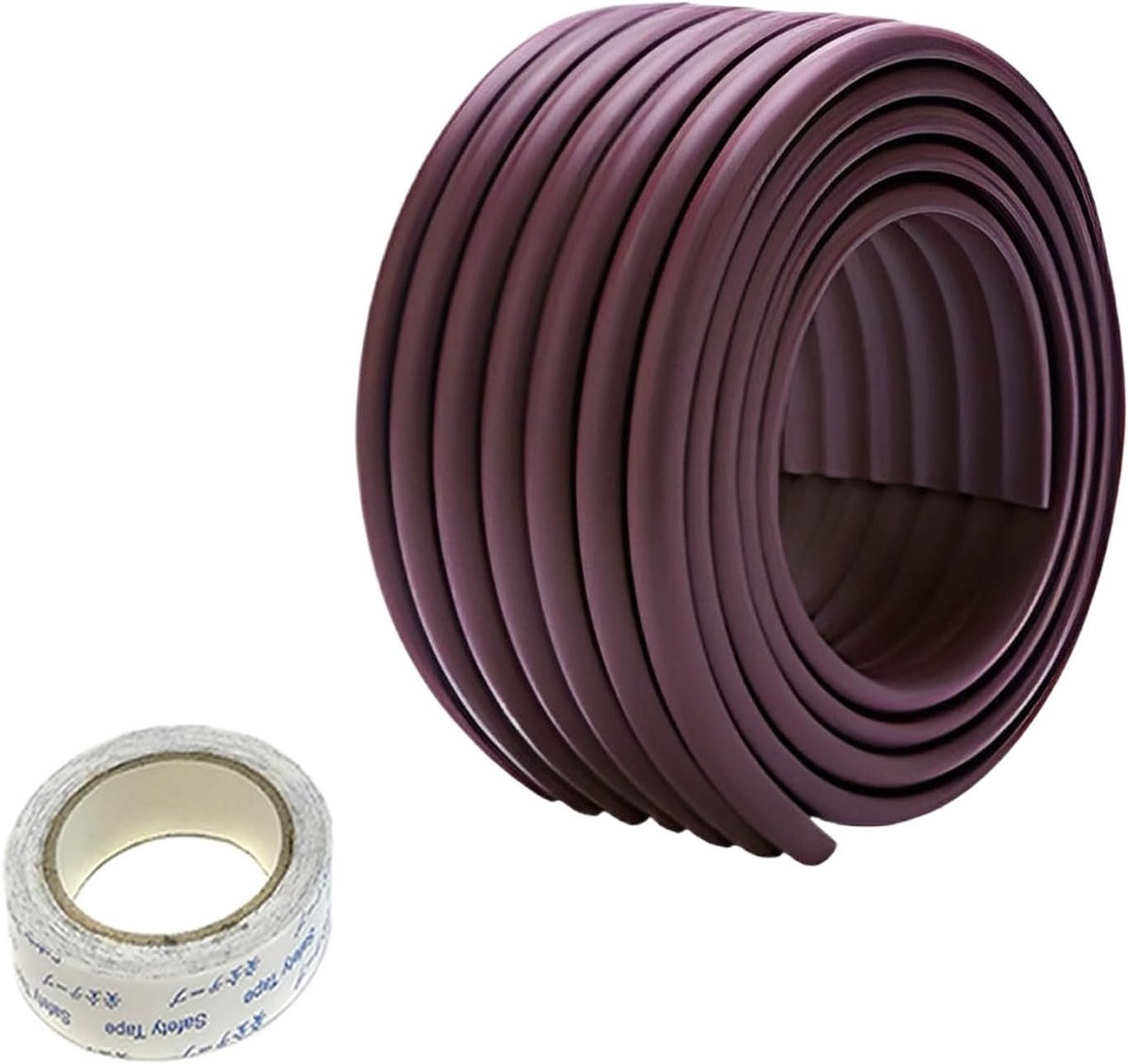 veiligheidsbuffers 8 mm x 80 mm x 2 meter, zachte stootbescherming voor baby- en kinderveiligheid, universele sponskussen voor kinderveiligheid, zachte bescherming anti-botsing stootstrip
