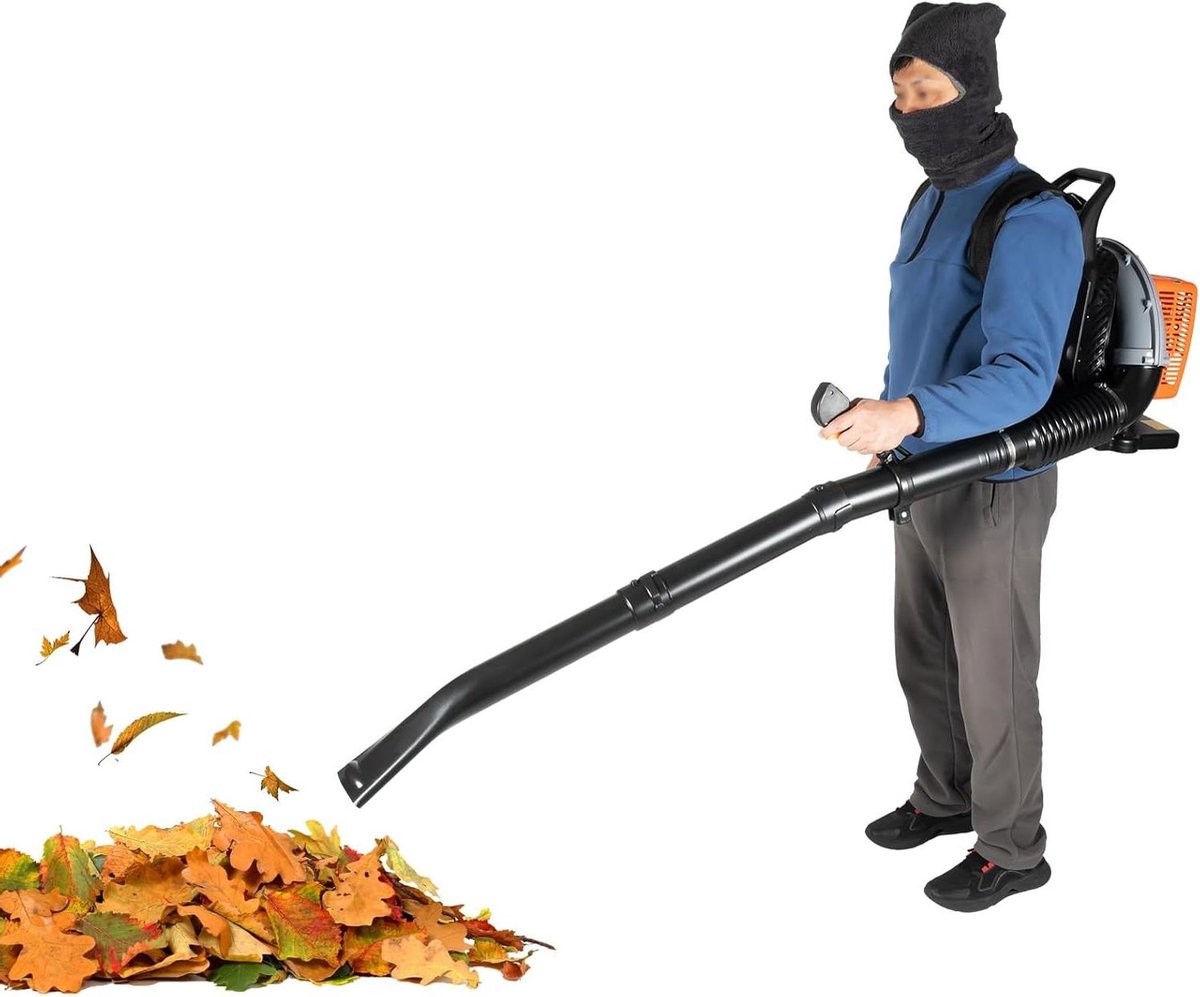 Motorblazer - Bladzuiger Tuin - Blad en Sneeuw Ruimen - 2.7 kW Tweetaktmotor - 33 x 54 x 372 cm