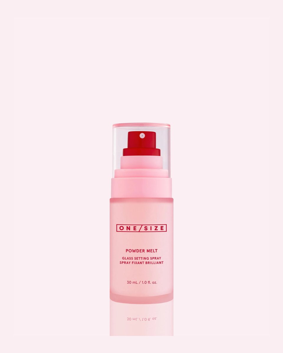ONE SIZE Powder Melt Glass Setting Spray - Glass Skin Setting Spray - Hydraterend - Mini 30 ml