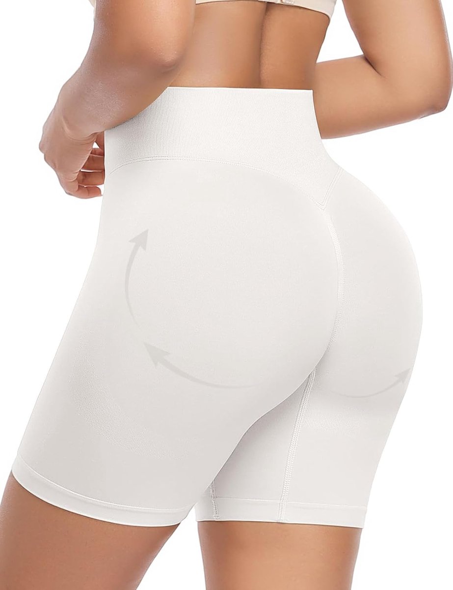 Buikcontrole-slip met hoge taille, buikversteviging, shapewear, shorts, anti-schuren, bodyshaper, naadloze slipje, buikbroek voor sportschool, hardlopen, yoga