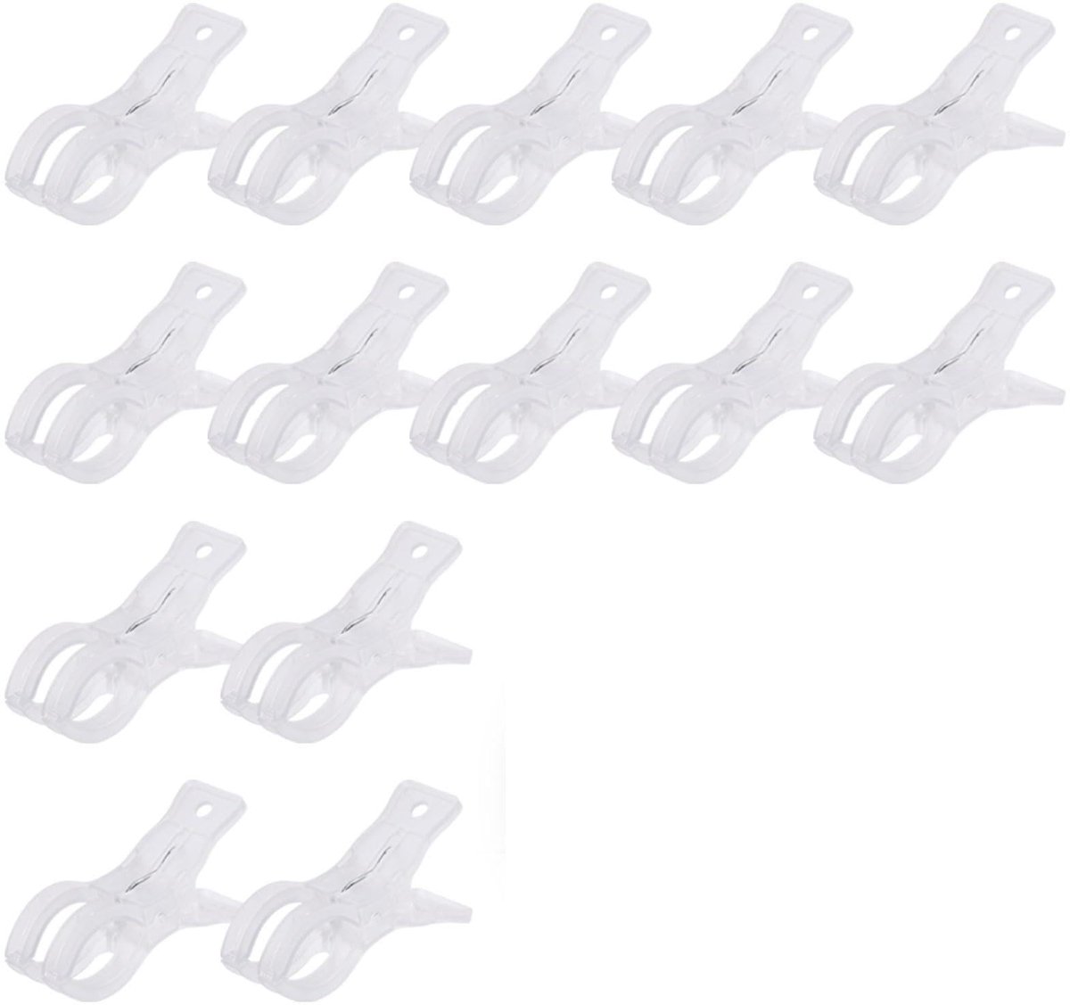 Omgoods - 30 Stuks Grote Ballonboog Clips voor Verjaardagsfeest en Bruiloft