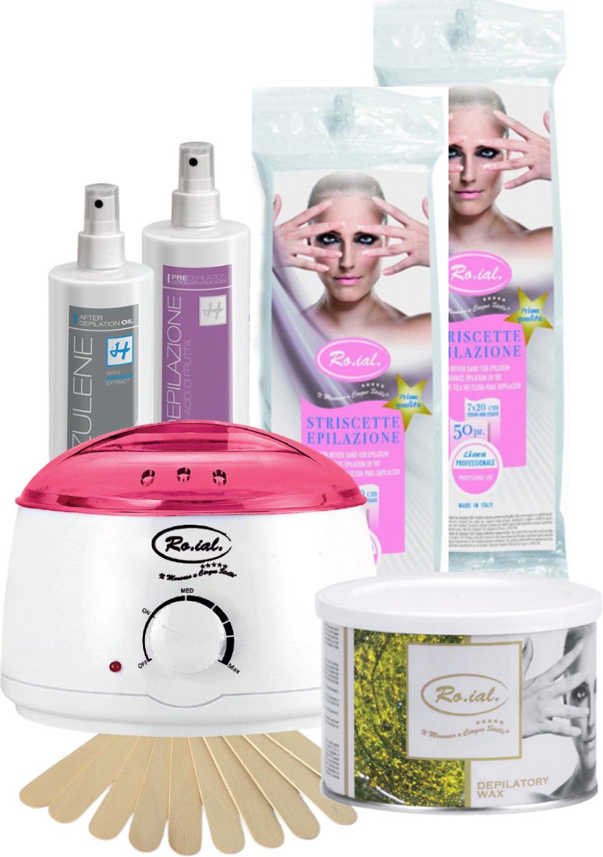 Waxing Set voor Hem & Haar – Pistachio Glitter Edition | ontharingswax | zacht voor de huid | perfect resultaat