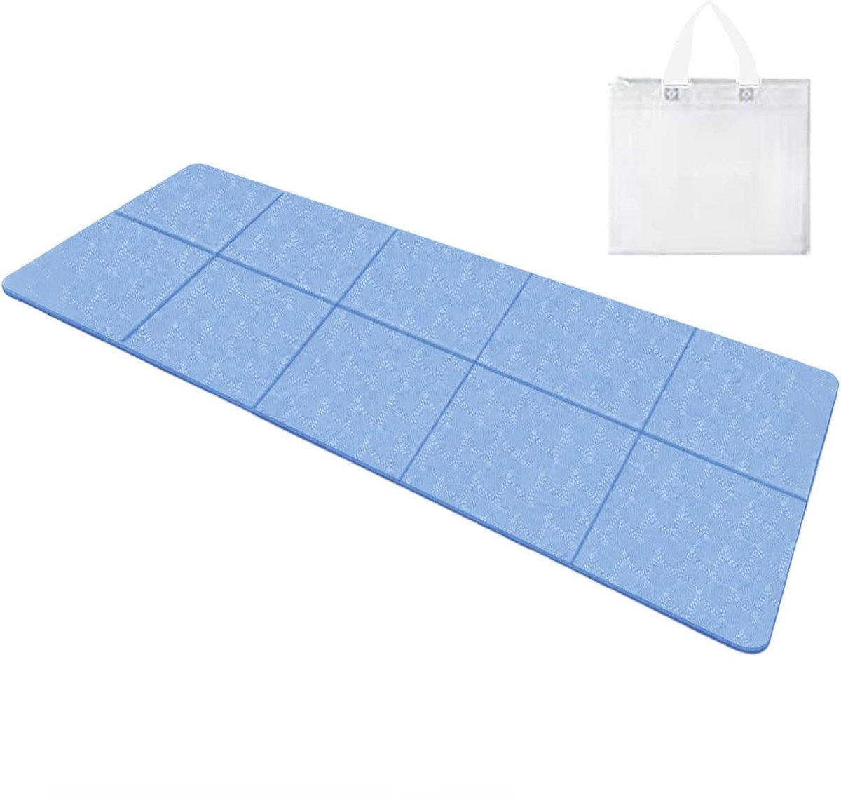 Omgoods - Opvouwbare Yogamat voor Reizen - Lichtgewicht Antislip Fitnessmat