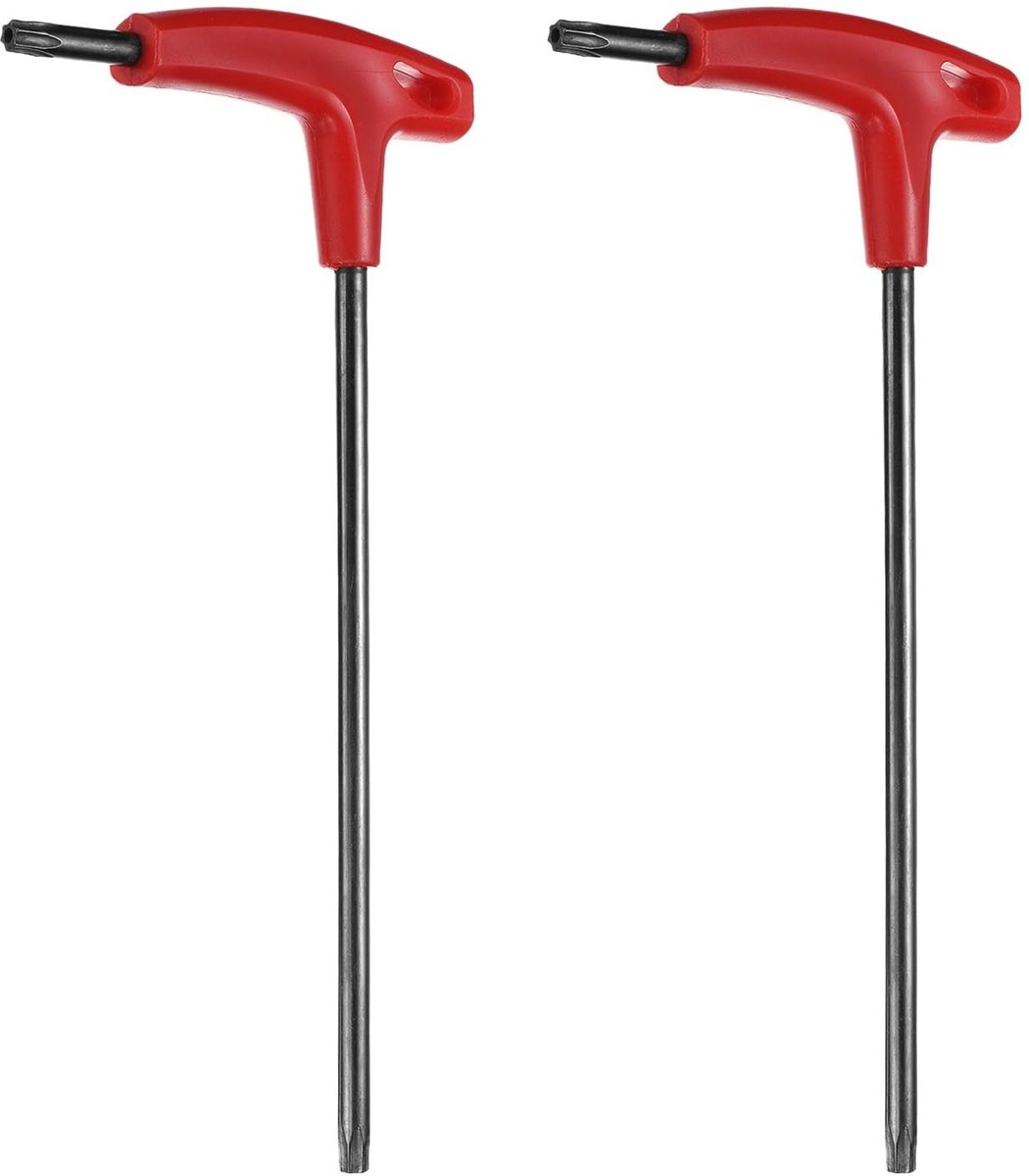 Omgoods - Set van 2 Torx-sleutels met T-handgreep voor Huishouden