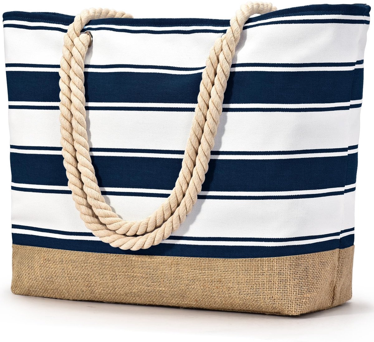 Omgoods - XXL Waterdichte Strandtas voor Dames met Ritssluiting