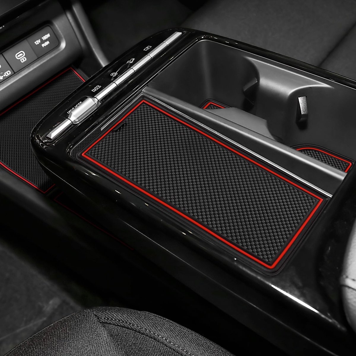 Omgoods - Rubber Matten Set voor Hyundai Tucson 2025 met Water Cup Opslag
