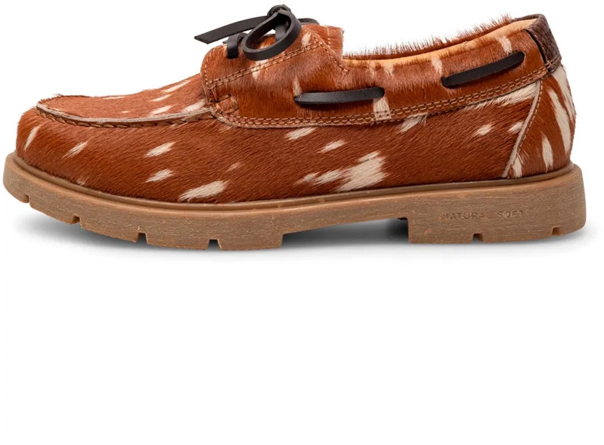 Woden dames bootschoen met bambi print