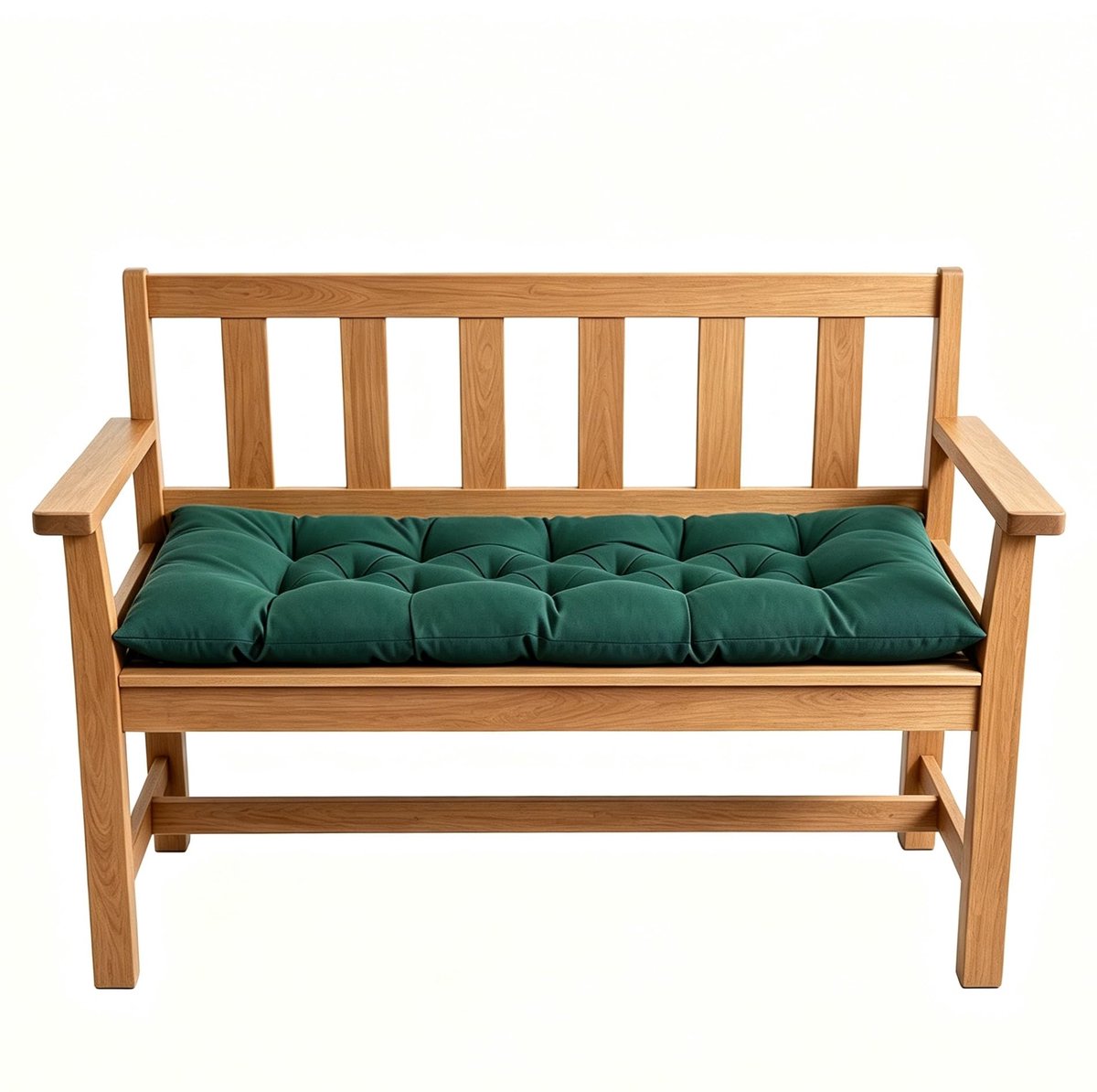 Omgoods - Tuinkussen voor Bank of Hangstoel 100x50cm in Donkergroen