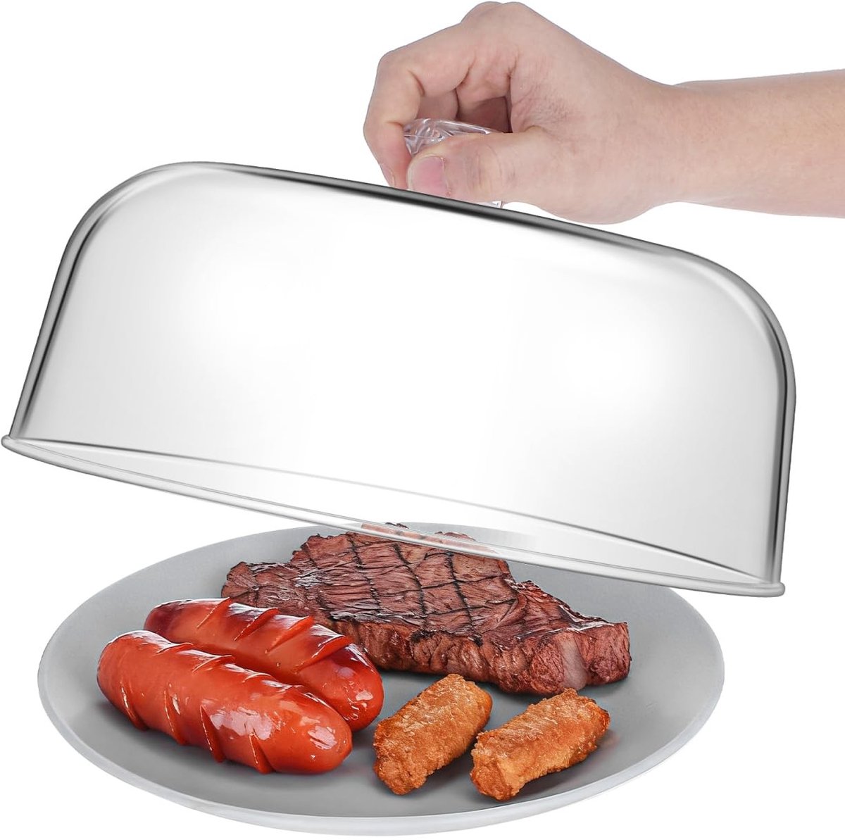 Omgoods - 28cm Acryl Cake Dome Beschermende Cake Deksel