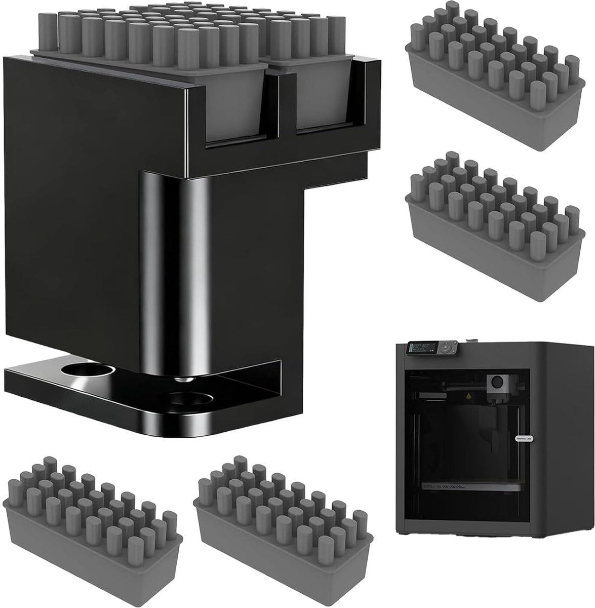 Reinigingsset 3D-printer - P1/X1-serie - aluminium en siliconen - uitstekende prestaties - ShopVlot