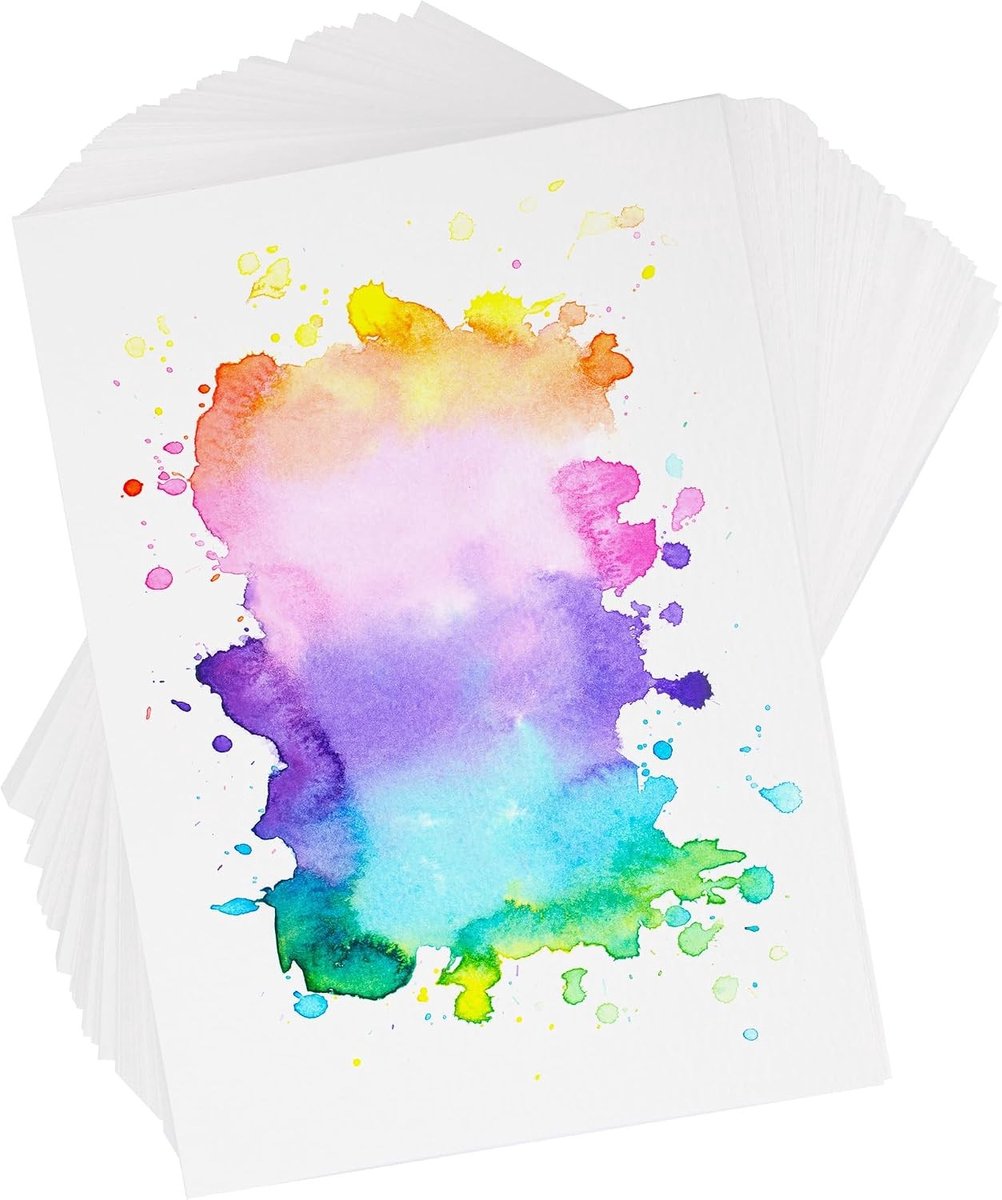 Aquarelpapier Blok - Waterverf Papier - Artistieke Creaties - Dubbelzijdig Bruikbaar - 130 Vellen A6 - Niet gespecificeerd