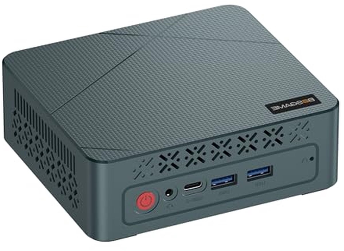 Mini PC - Compacte Desktop - Zakelijk Gebruik - AMD Ryzen 5 Processor - 4K@60Hz - Grijs