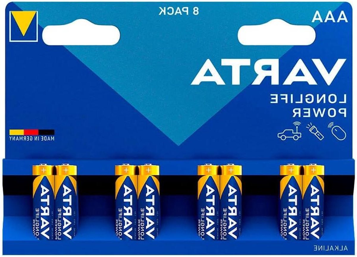 AAA Batterijen - LR03 Batterijen - Apparaten Voeden - Lange Levensduur - 8 stuks - Niet gespecificeerd