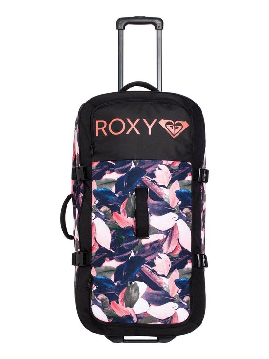 Roxy Long Haul Bag Dames Reiskoffer - Living Coral Plumes | bol.com