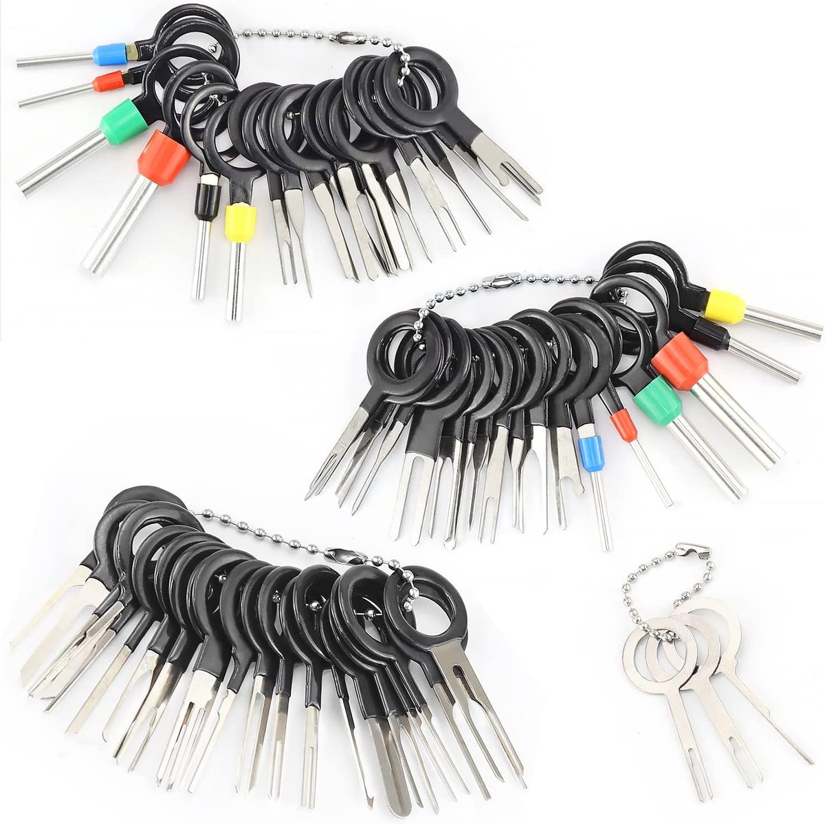 Ontgrendel gereedschap 59-delig - kabelplug demontage - terminalplug gereedschap - eenvoudig contactontkoppelen - SnelShoppen