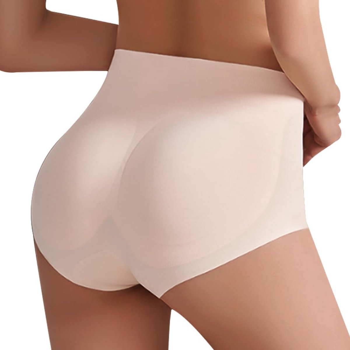 Dames Gewatteerde Butt Lifter Onderbroek voor een Verhoogd Achterwerk en Verbeterde Heupen, Naadloze Shapewear voor een Strakker Figuur en Comfortabel Ondergoed