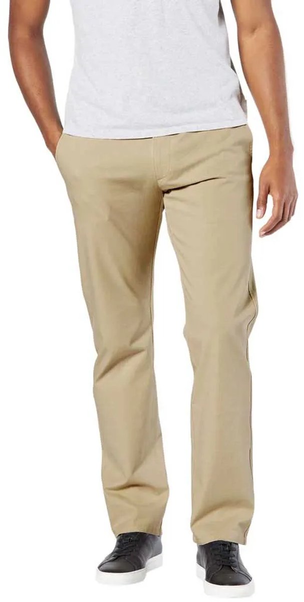 Dockers Ultimate 360 Straight Broek Beige 30 / 32 Man