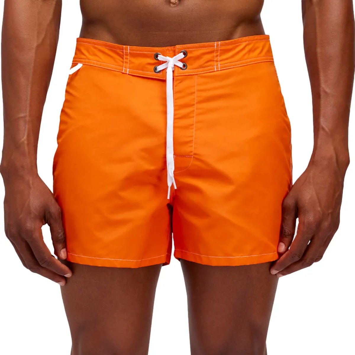 Sundek Iconic Taffeta Zwembroek Oranje 42 Man