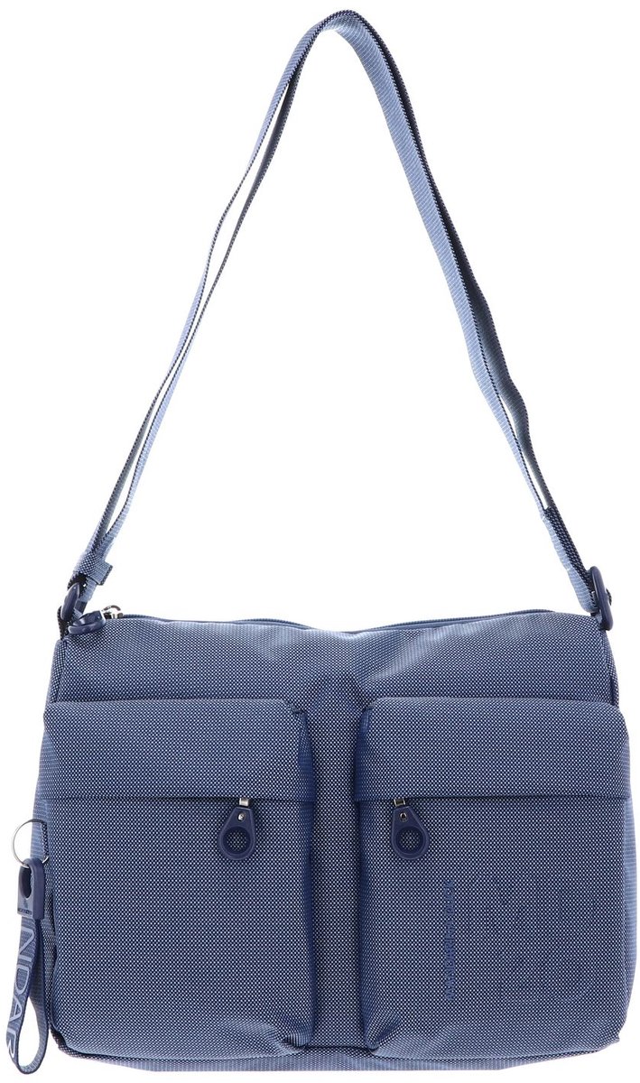 MANDARINA DUCK schoudertas MD20 Crossover Zip Cosmic blauw