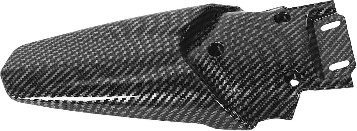 SnelShoppen - Achterste Modderklep Fiets Carbon Look Geschikt voor Talaria Sting X3 MX3 MX4 - Bescherming tegen Modder en Vuil