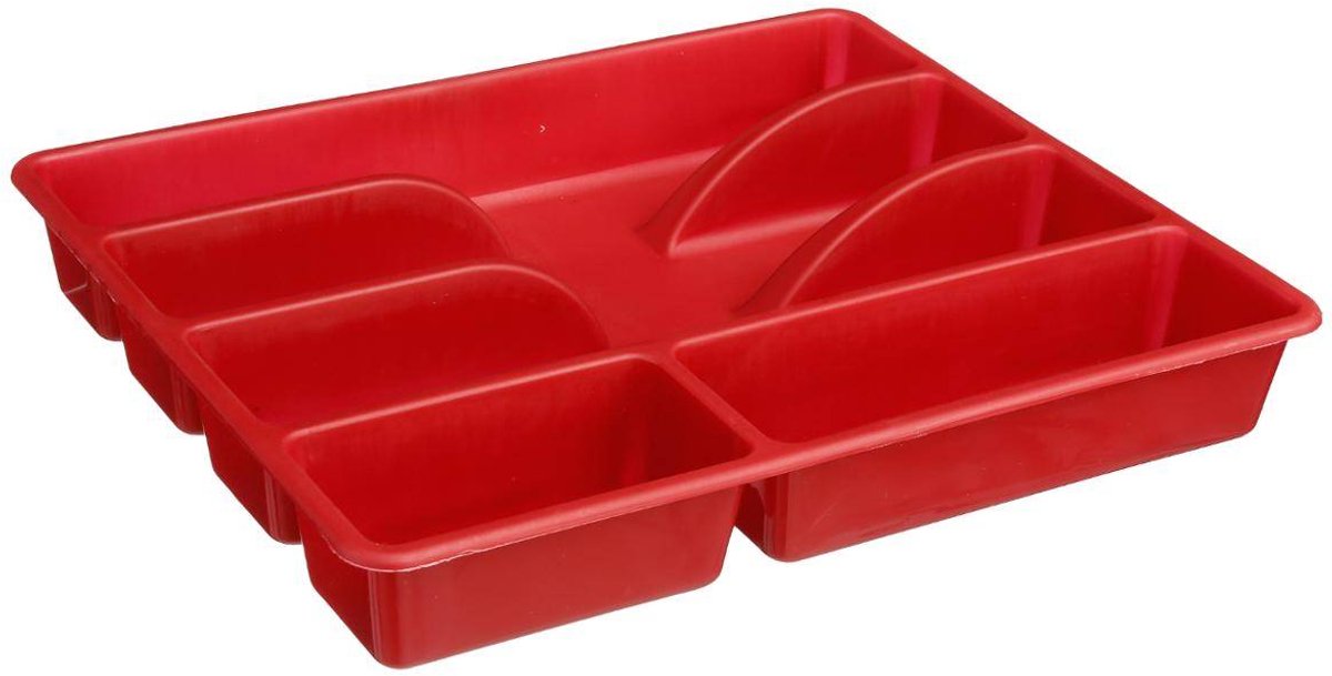 Bestekbak met 4 vakken ESSENTIELS