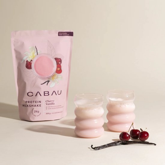 Cabau Protein Milkshake - Romige Eiwitshake met 24g Eiwit & Slechts 115 Kcal - Ondersteunt Spiergroei, Spierherstel & Vetverbranding - Gezonde Shake voor Powervrouwen - Snel & Makkelijk te Bereiden van Cabau — afbeelding 3