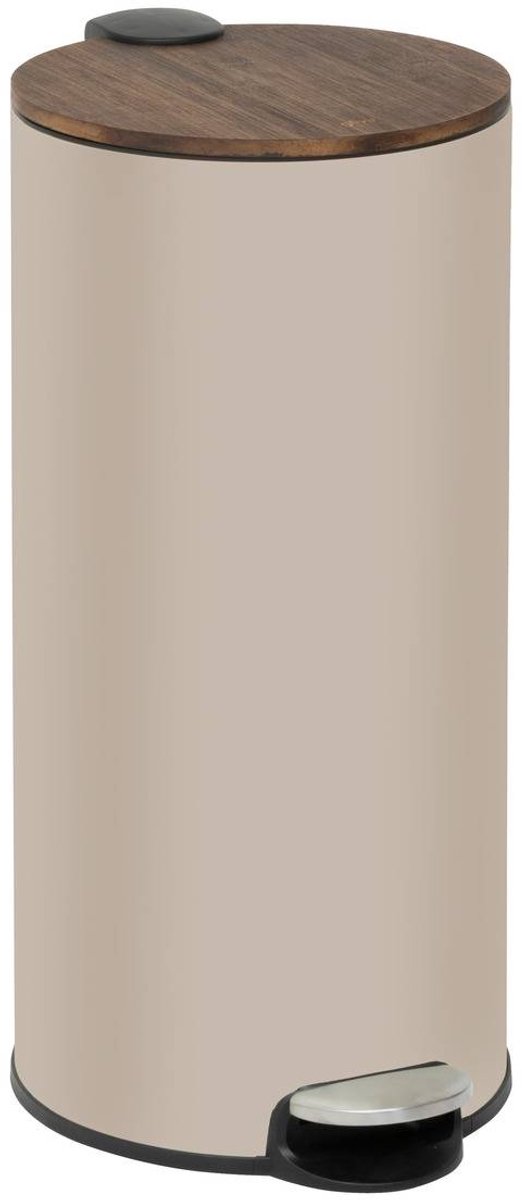 5Five Afvalemmer Colors Clay en Acacia - 30L - Beige