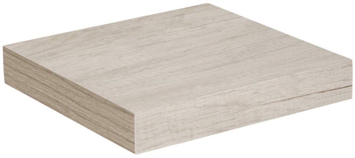 Wandplank eiken grijs 23.5cm