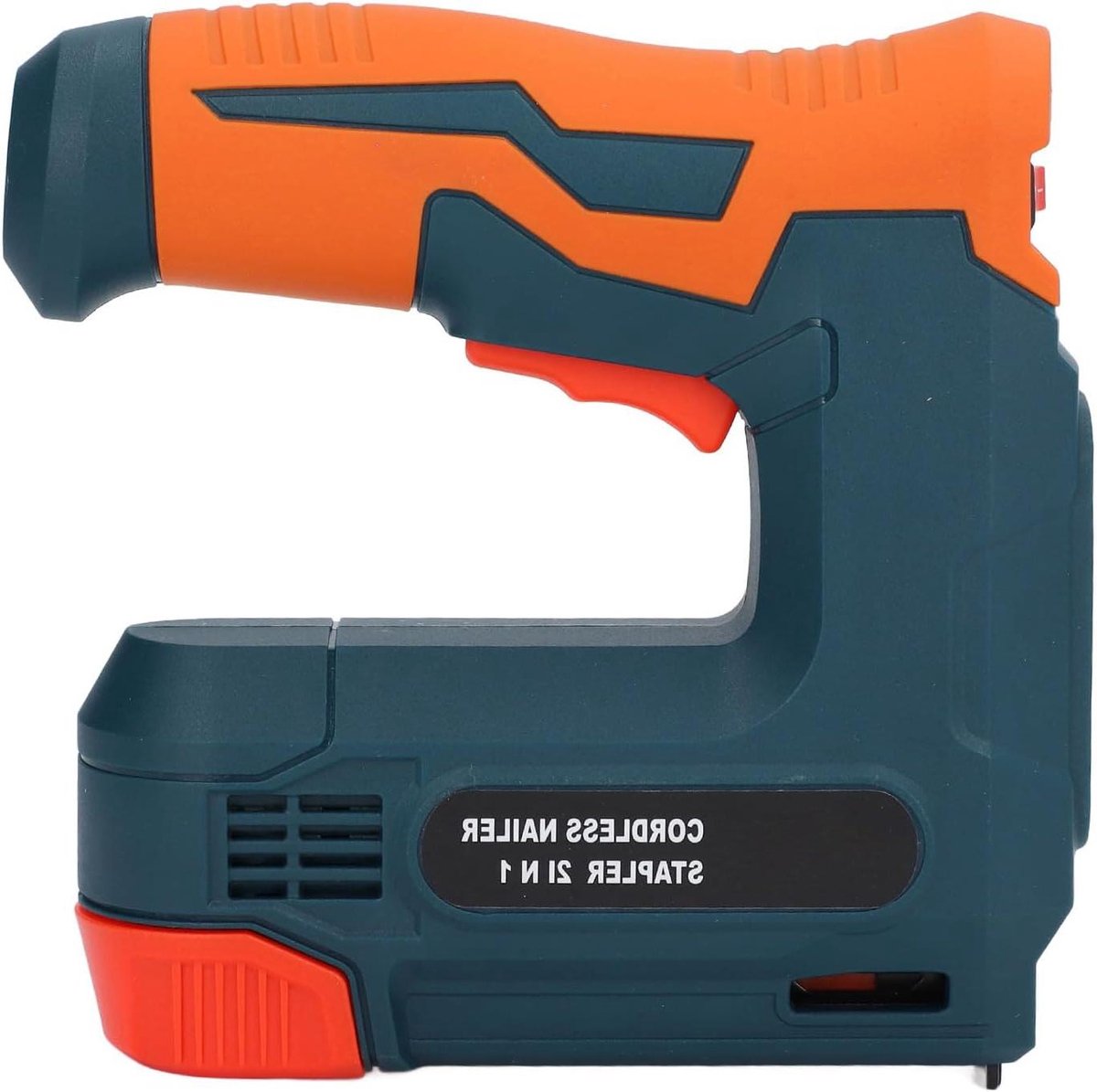 Elektrisch Nietpistool - Brad Spijkermachine Draadloos - Houtbewerking & Stoffering - Veiligheidsschakelaars & USB-oplaadbaar - 100 stuks magazijn - Oranje