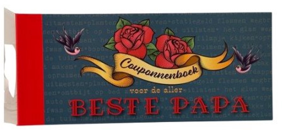 Couponnenboek - voor de allerbeste papa