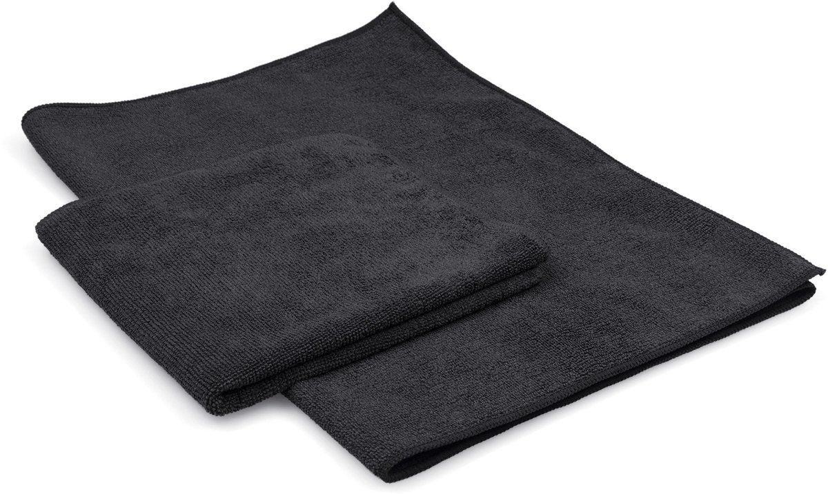 Microvezel XL Doek ChiaMo.nl Zwart 40 x 85 cm – 300 g/m²