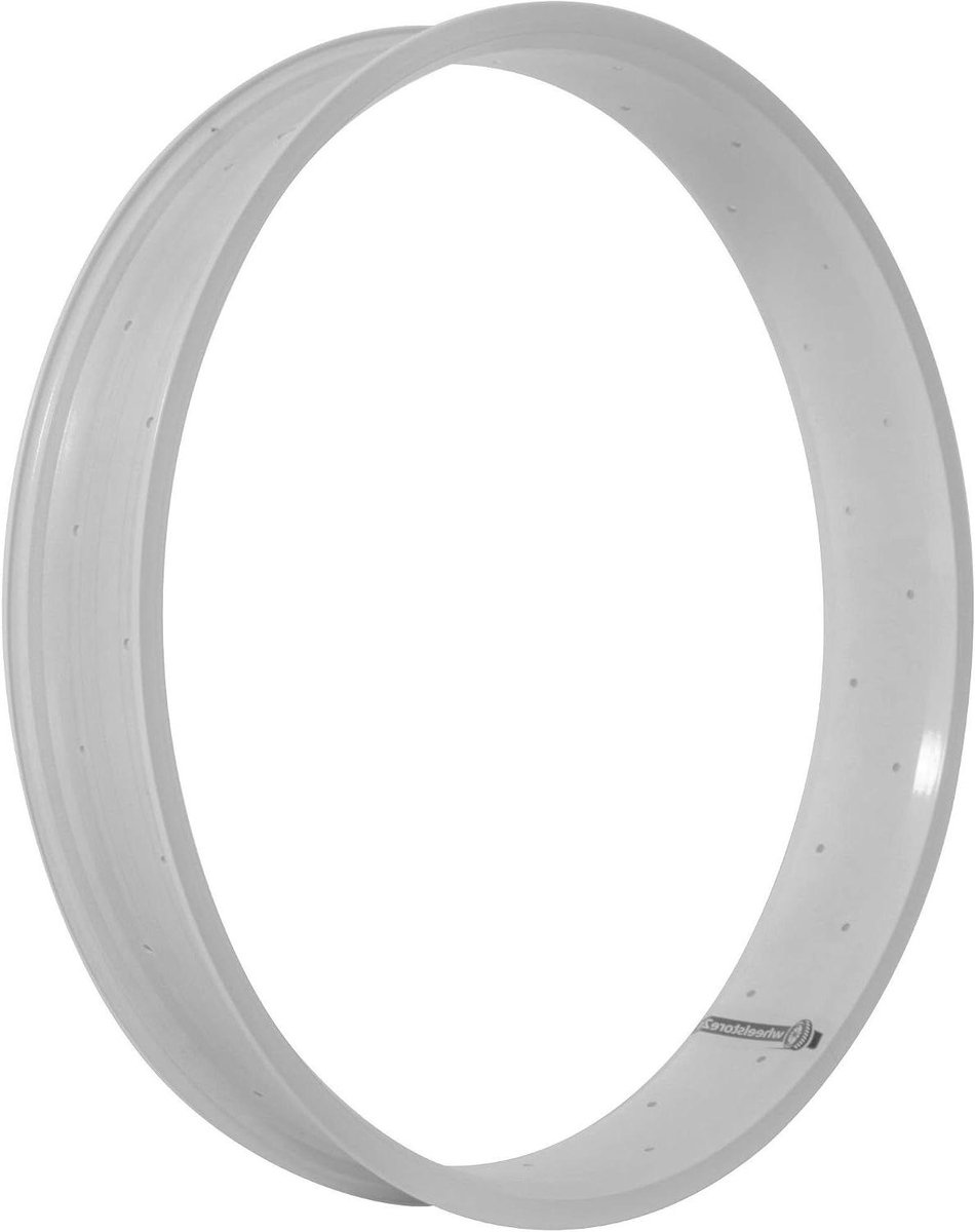 Fatbike Velg - Aluminium Wiel - Fiets Reparatie - 80mm Breed - 24 inch - Wit