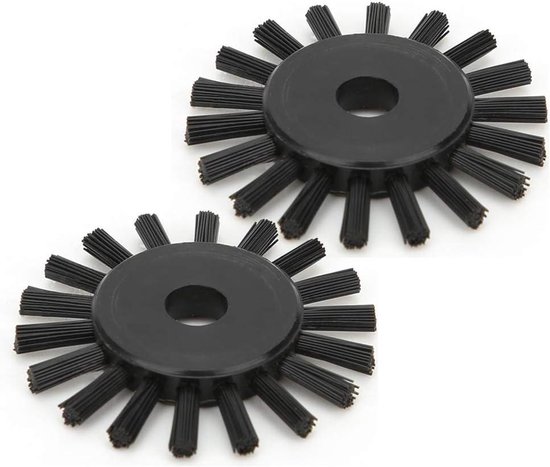 Breimachine Wielborstel - Breimachine Onderdeel - Breien Onderhouden - Slijtvast Kunststof - 3.5 cm Diameter - Meerkleurig