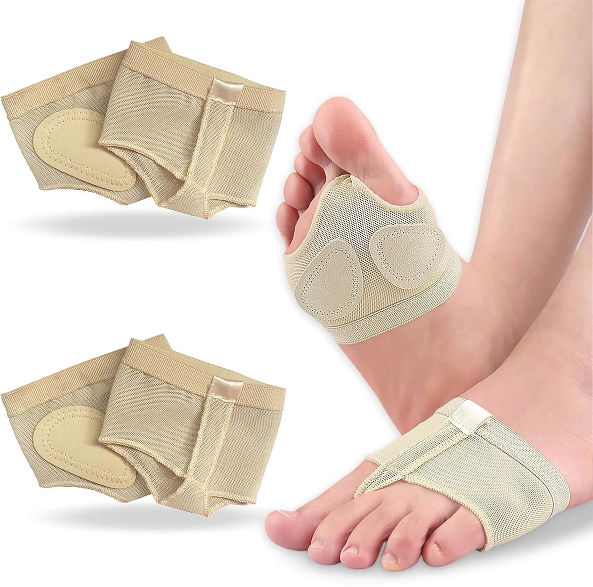 Danskussens voor Kinderen en Volwassenen - Antislip Voetbescherming voor Ballet, Yoga en Moderne Dans, Ideaal voor Gymnastiek en Jazz