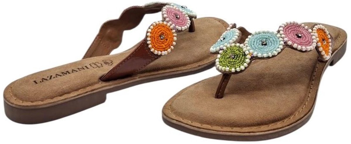 Lazamani Teenslipper - Lazamani loua toe slippers rounds